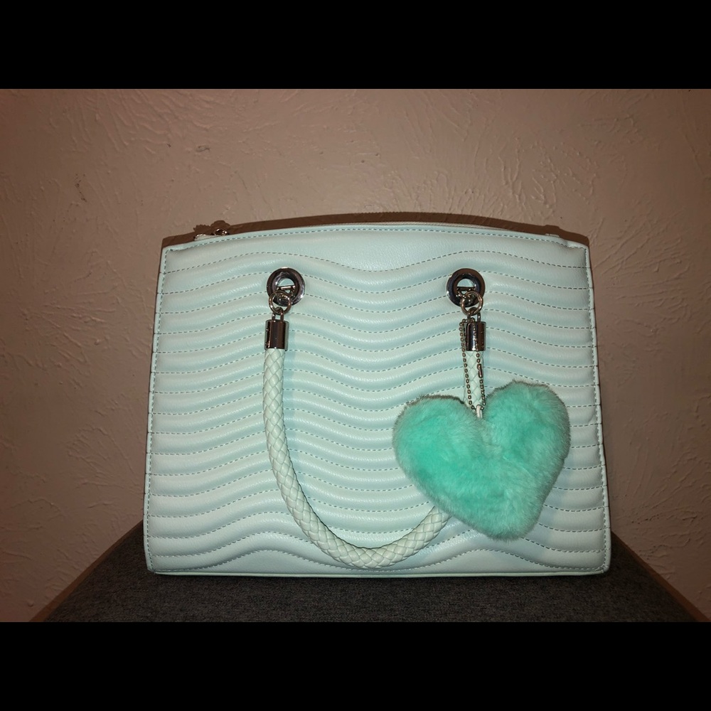 BABY BLUE BAG/PURSE (shoulder strap included)